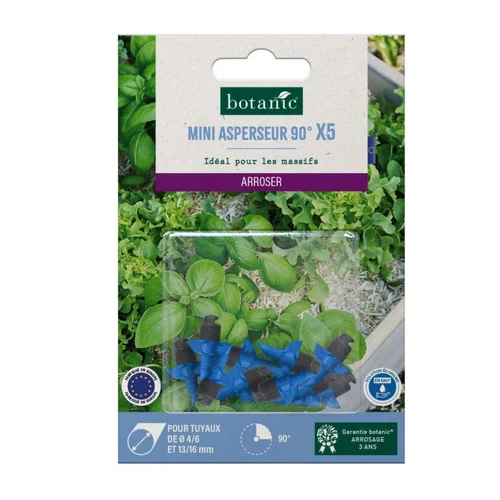 5 mini asperseurs 90° botanic® - Arrosage goutte à goutte