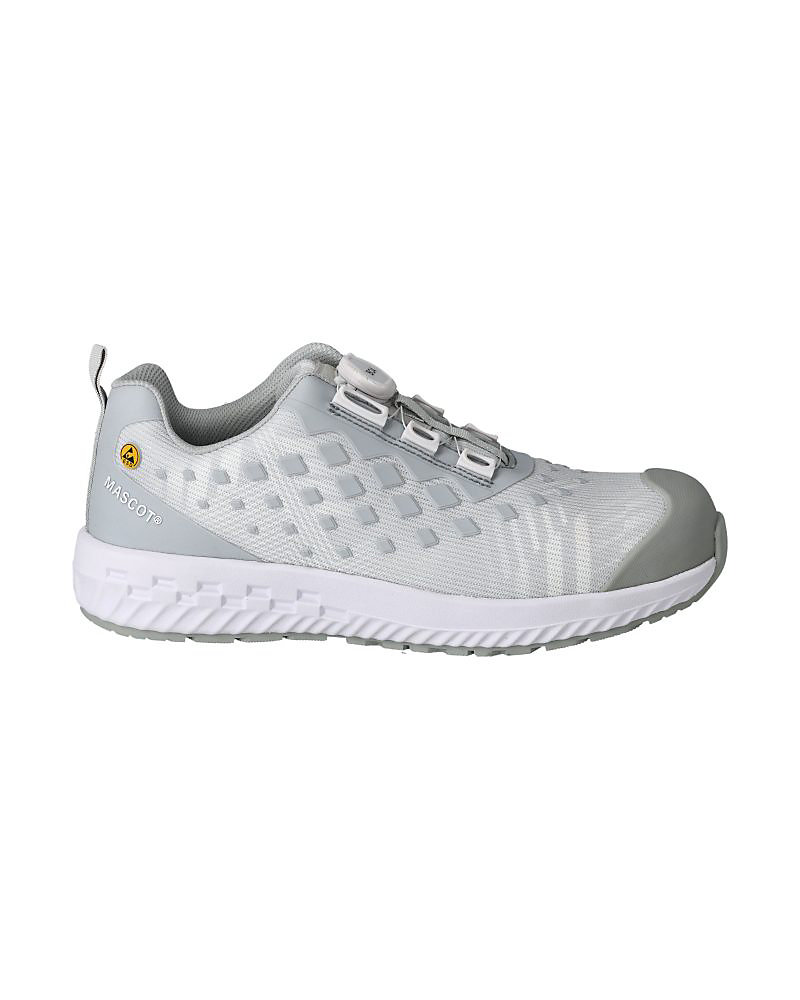 Chaussures de sécurité basses BOA Fit system blanc T.43 – MASCOT F0650-704-0688-43