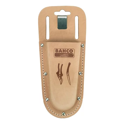 Etui pour sécateur en cuir marron