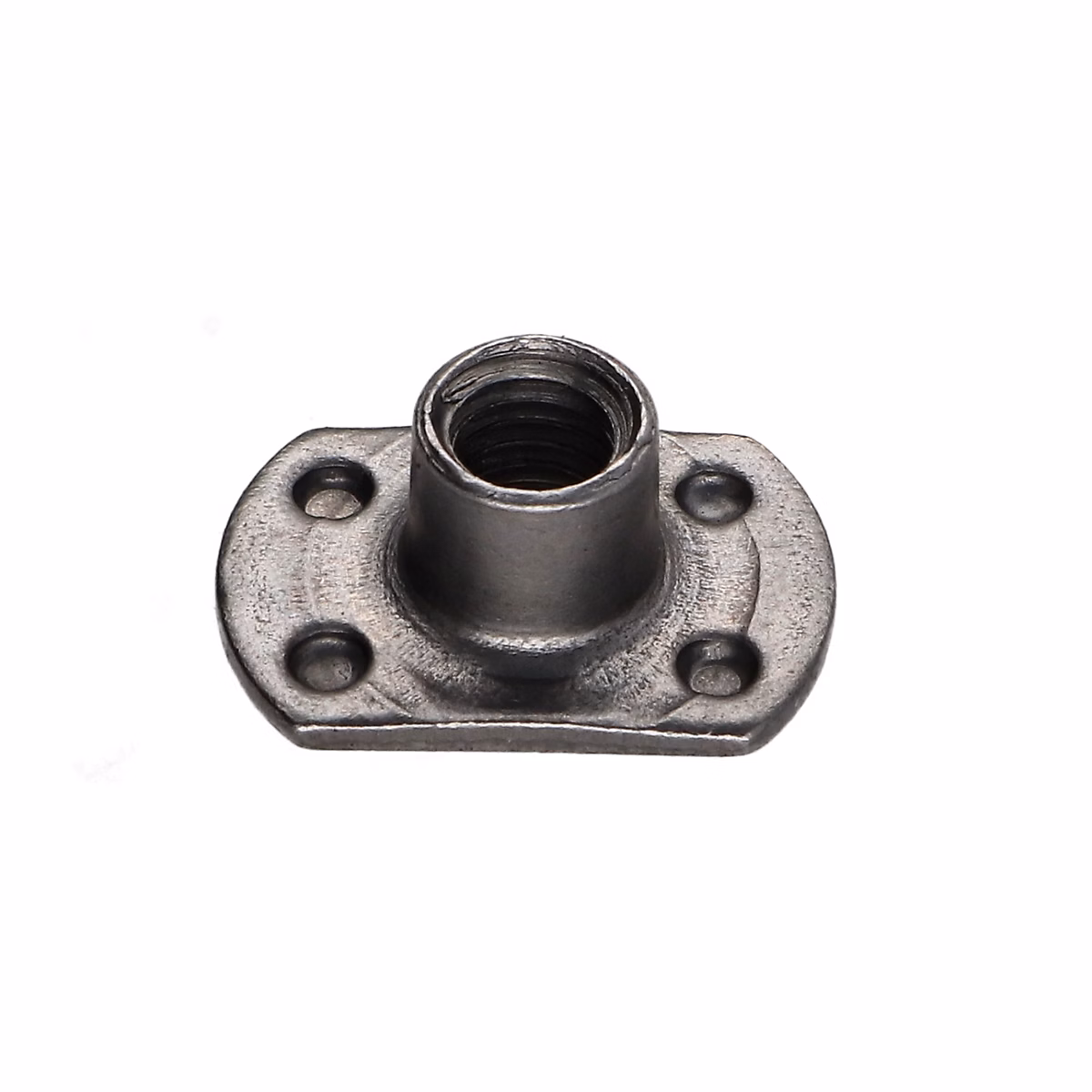 Ecrou cylindrique à souder Bossage extérieur M8 26X18 hauteur 8 Acier brut – 1 pièce