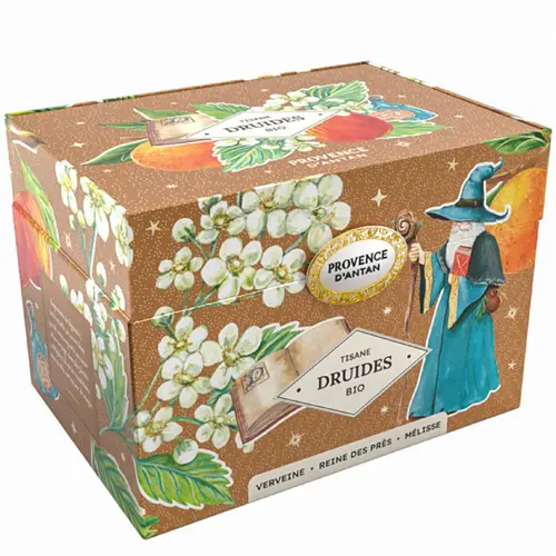 Coffret métal de tisane des druides bio Provence d’antan - 36 g