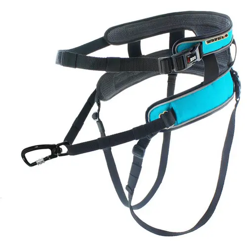 Baudrier pour canicross coloris bleu I-Dog Canyon ALM - Taille unique