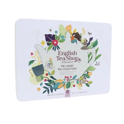Coffret thés et infusions bio collection Luxury English Tea Shop - 36 sachets