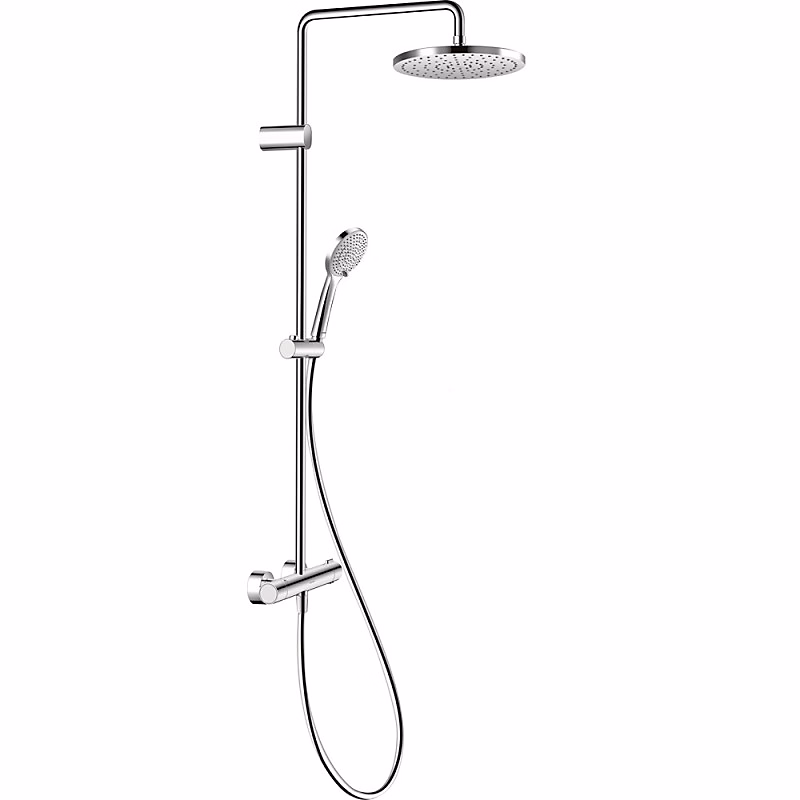 Colonne de douche thermostatique DURAVIT chromé – Réf. QHIQLWHWC9779492533