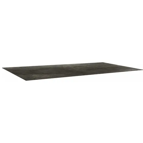 Plateau de table fin Penta Stern en HPL silverstar - 220 x 100 x 1,3 cm