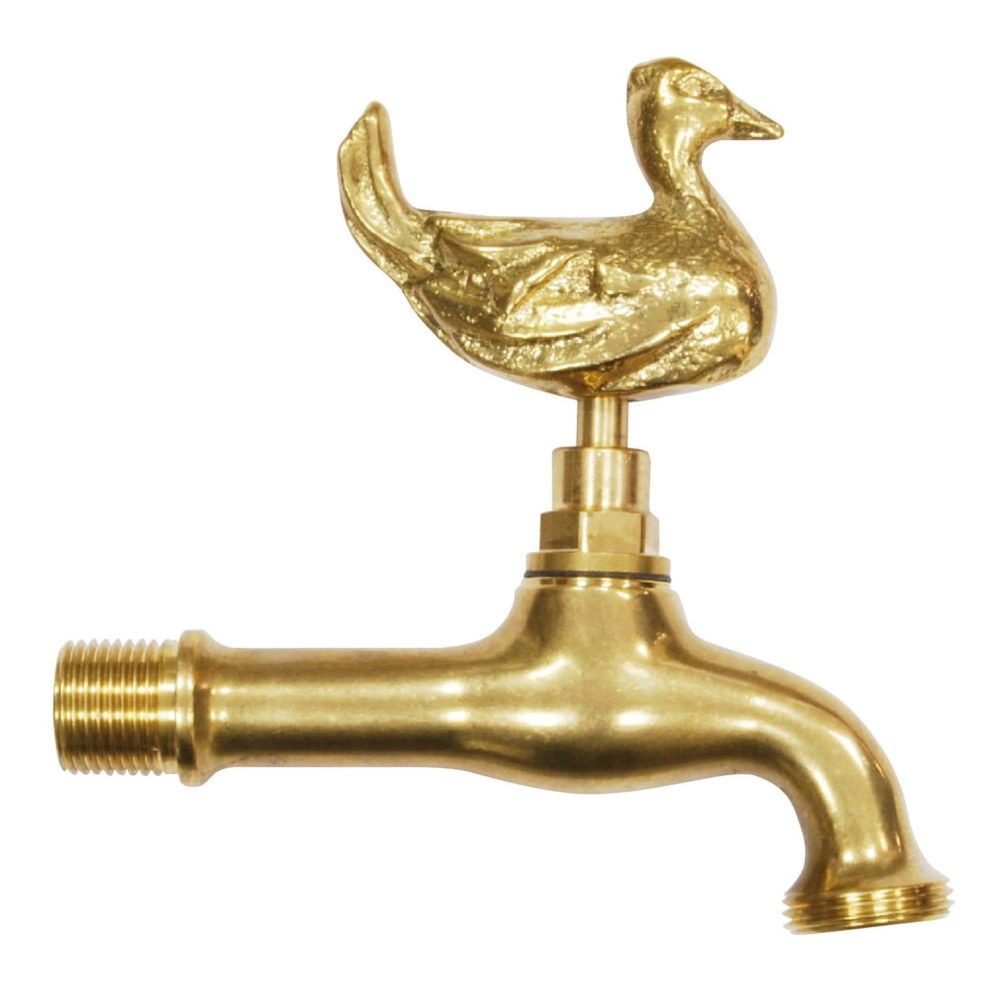CENTRALE BRICO Robinet de jardin animal Canard entrée mâle 15x21, M20x27 livré avec rosace – Matériel de jardin