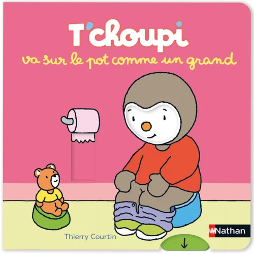 Livre T'choupi sur le pot comme un grand aux Éditions Nathan - 14 pages