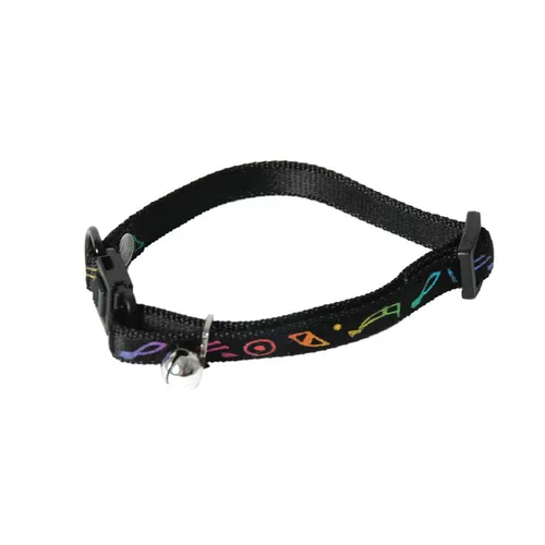 Collier pour chat Égypte noir