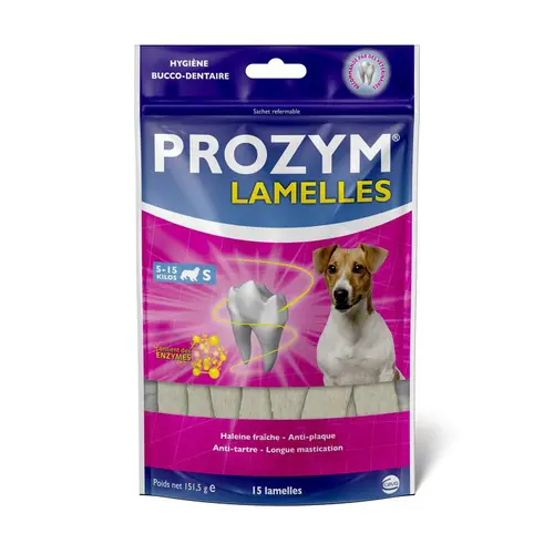 Lamelles pour chien x 15 - sachet de 16 g