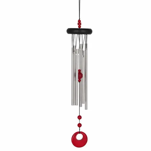 Carillon corail rouge Woodstock Chimes Chakra - 44 cm