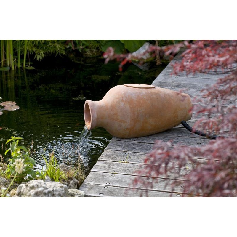 Jeu d'eau pour bassin 2 en 1 avec filtre - Amphora