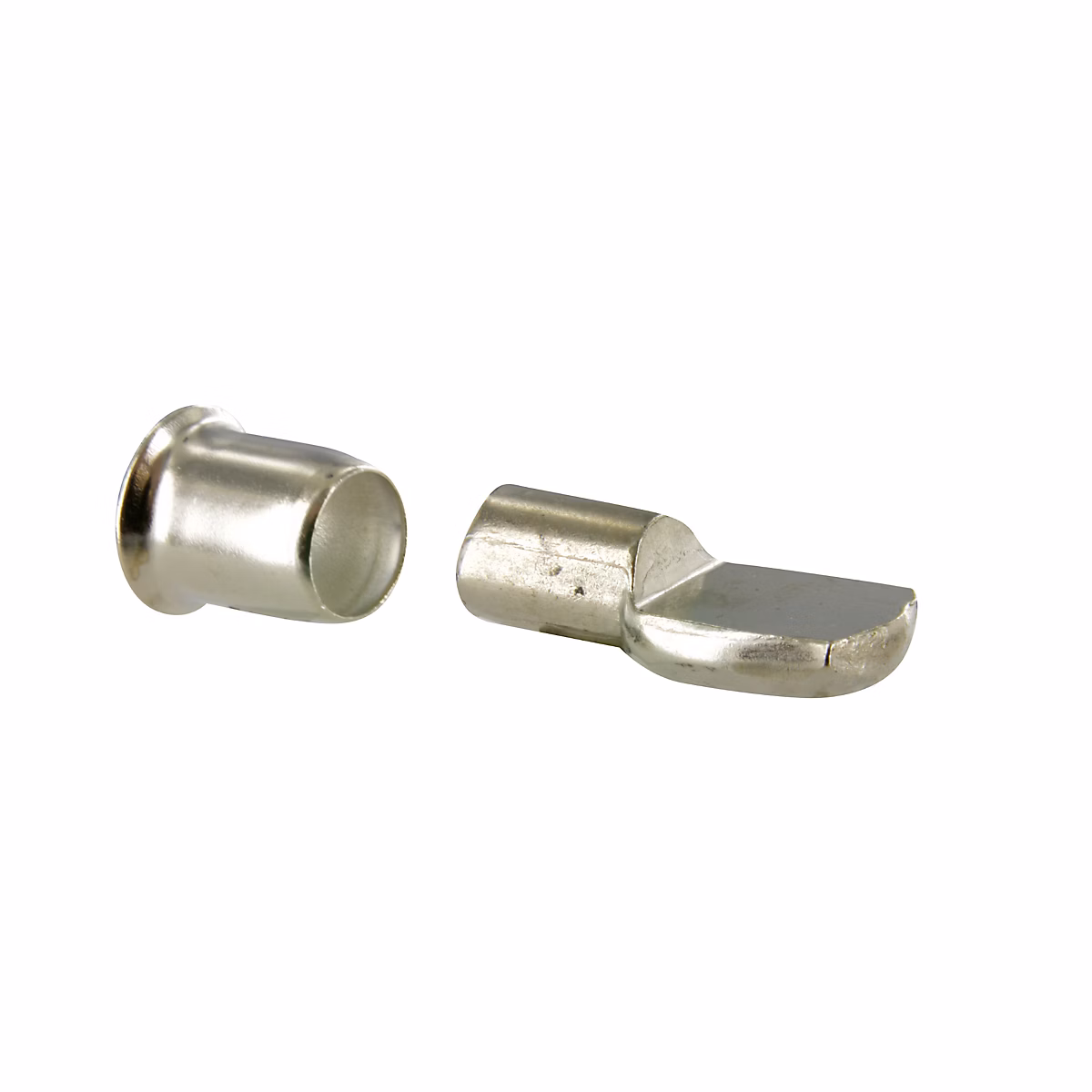 8 taquets pour étagère en acier argenté – Réf. LFSSLGTZO9740833737