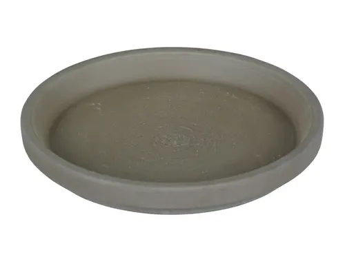 Soucoupe pour pot de fleurs coloris gris - Ø 18 cm