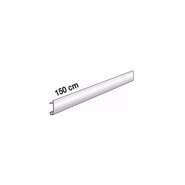 Moulure et corniche – Cimaise décorative aluminium argenté 1m50