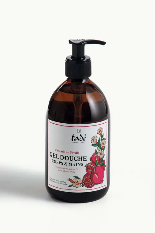 Savon liquide bio parfum Grenade de Séville Tadé – 500 ml