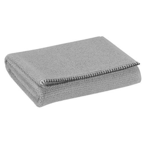 Drap de bain Bora gris perle 150x90 cm