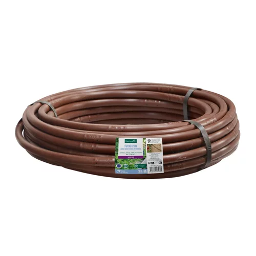 Tuyau Ø 13/16 mm de 25 mètres avec goutteurs intégrés botanic® - Arrosage goutte à goutte