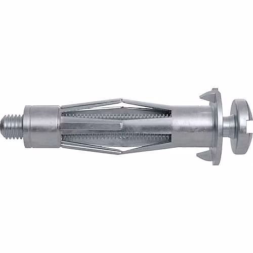 Cheville métallique pour corps creux HM 6 × 65 S 12 mm – lot de 50