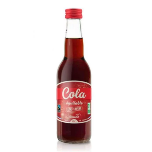 Cola bio équitable en bouteille Vitamont - 33 cl