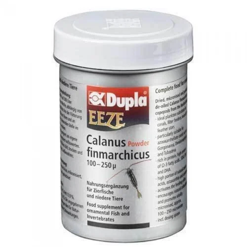Poudre d'alimentation pour poisson DUPLA EEZE Calanus - 160 ml/40 g - 100-250 microns