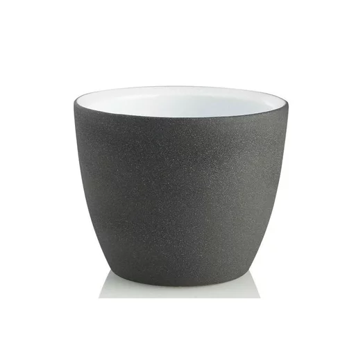 Cache-pot coloris noir Graphite - Ø 21,5 cm
