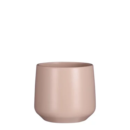 Cache-pot en céramique rose clair Mica Amber - Ø 17 cm