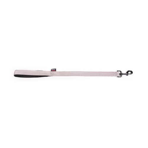 Laisse double grise taille 25/60 en nylon