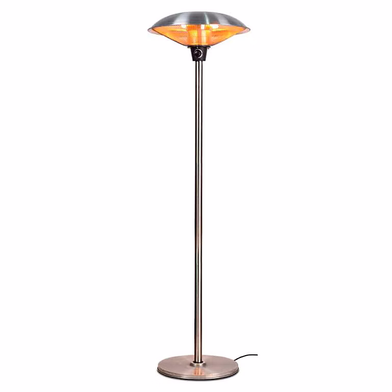 Jardin et terrasse – Chauffe terrasse électrique acier 2000 W halogène ZEPHYR