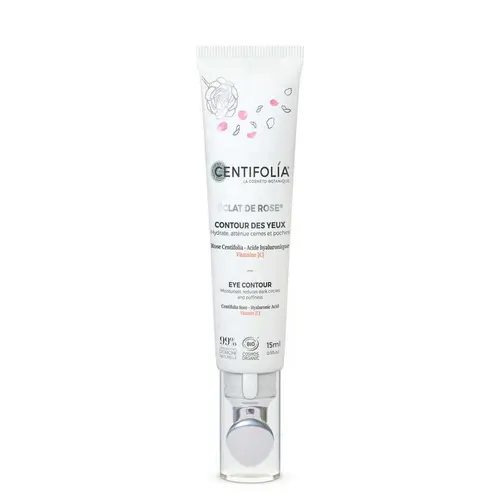 Contour des yeux éclat de rose bio Centifolia - 15 ml