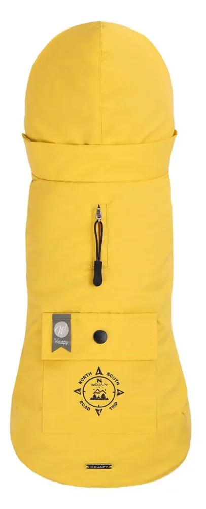 Ciré pour chien coloris jaune Wouapy Basic - Taille XL