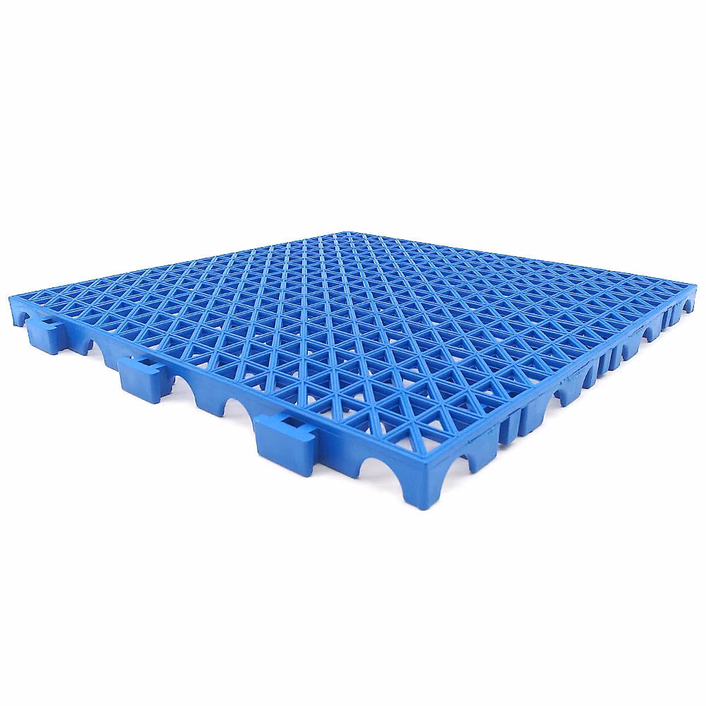 Dalle en PVC renforcé (Bleu – 33 × 33 × 2cm) | Sols de garage | lave | autos | entrepôts. Zones de travail et de trafic intense