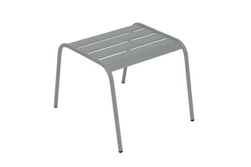 Repose Pieds Monceau coloris gris en acier Fermob - 59 x 48 cm