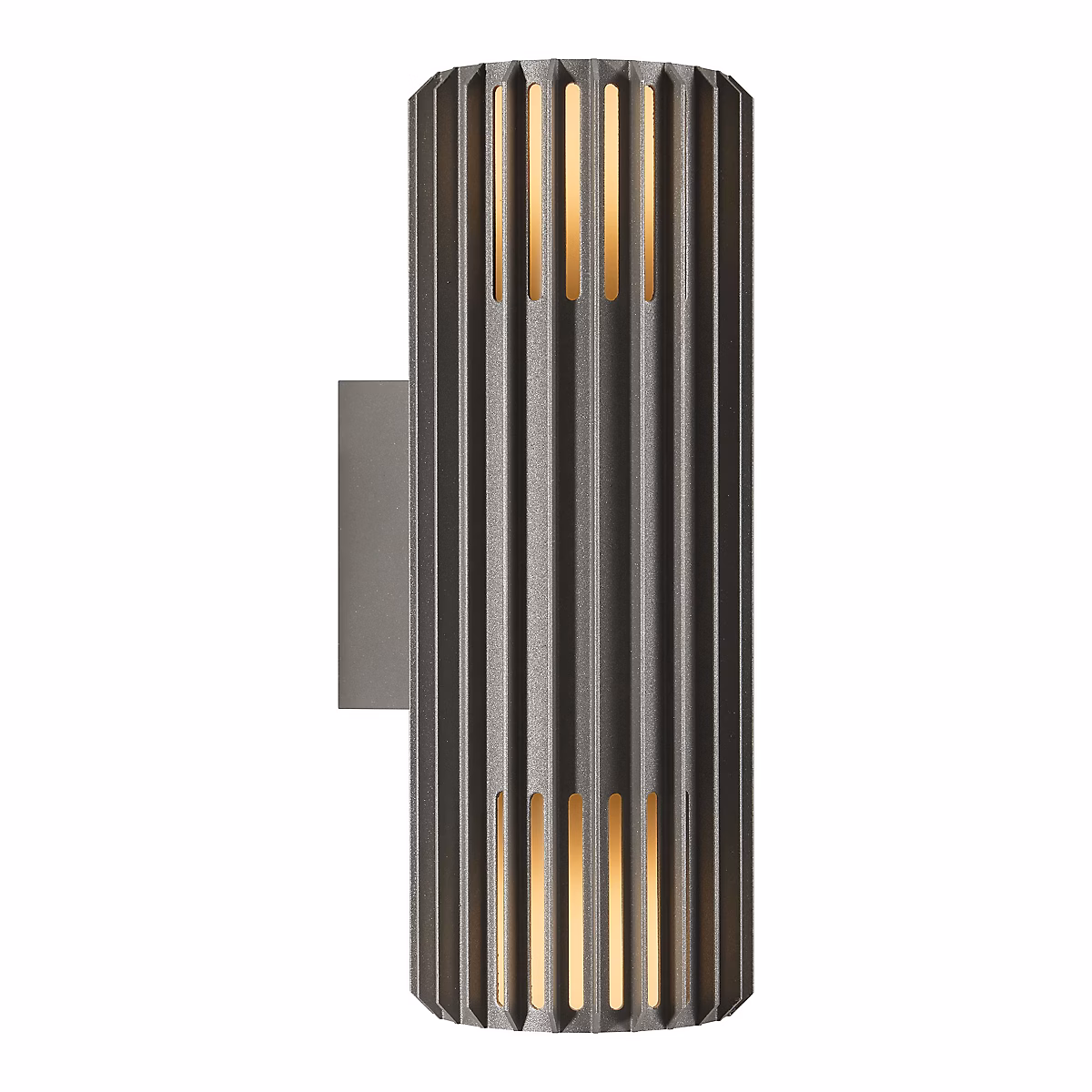 Applique murale luminaire ALUDRA Double Aluminium Seaside gris H. 33 – 7 IP54 Nordlux, Extérieur