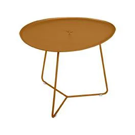 Table basse Cocotte coloris marron en acier Fermob - 55 x 44 x 43 cm
