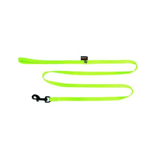 Laisse en nylon vert citron pour chien - 1x120 cm