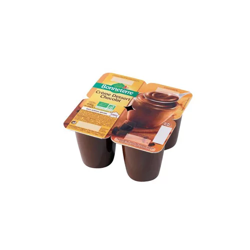 Crème dessert au chocolat - 4 x 100 gr