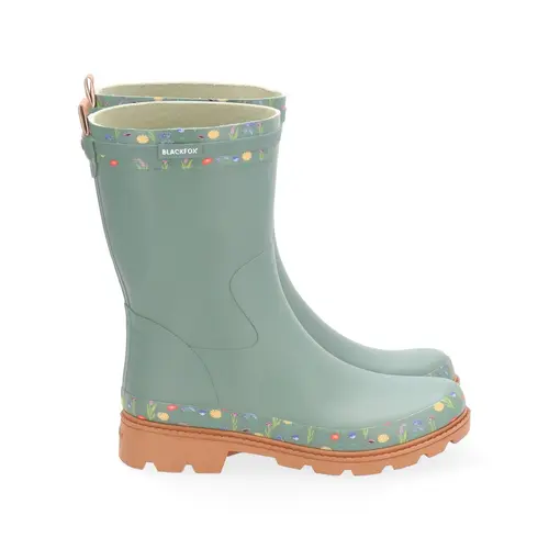 Demi-botte Judy coloris vert en caoutchouc Blackfox - pointure 38