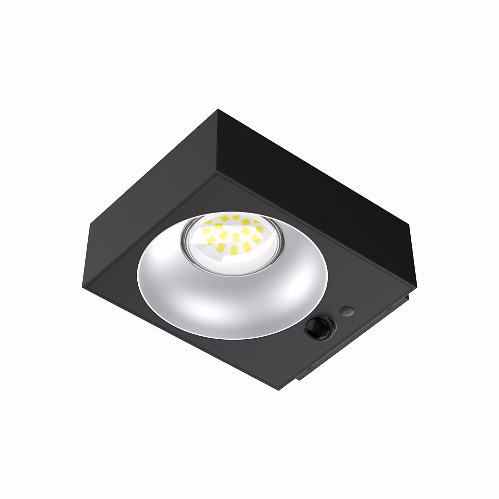 Applique Led Solaire Ip65 1000 Lm Avec Capteur De Présence Et De Crépuscule – 4000K, Allumage Automatique Au Passage