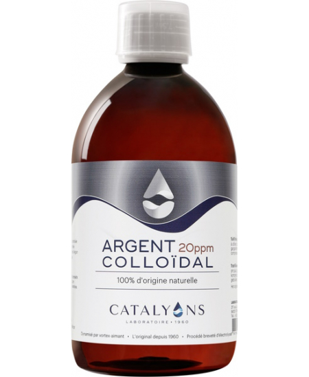 Catalyons - Argent Colloïdal 20 PPM 500ml
