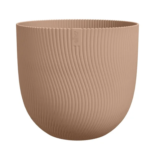 Pot en polypropylène argile froide Elho Sereh Round - Ø 29,5 x 25,3 cm
