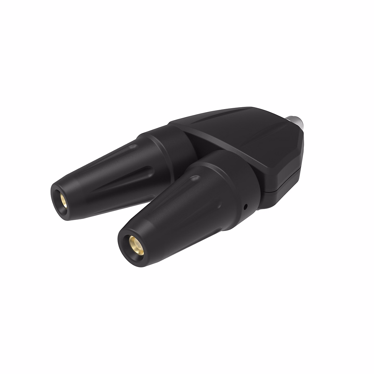 Accessoire pour outil motorisé – Buse jet double pour nettoyeur haute pression Erbauer noir