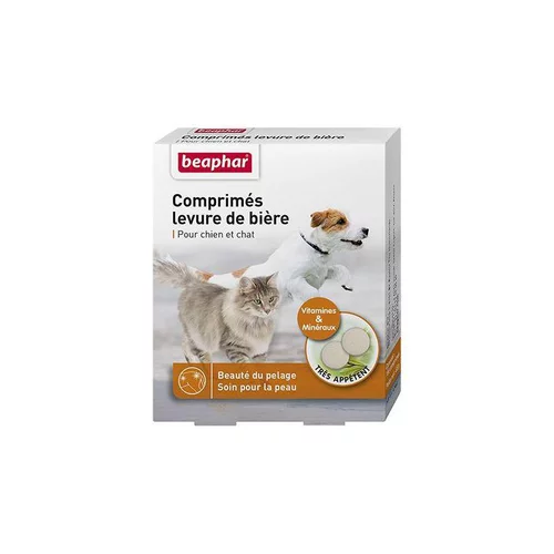 Levure de bière pour chien et chat. La boîte de 100 comprimés