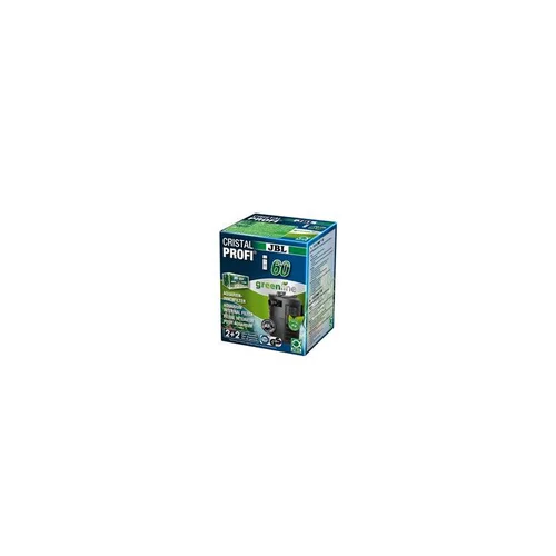 Filtre intérieur mécanique et biologique pour aquarium coloris noir JBL CristalProfi i60 GreenLine – 40 à 80 litres