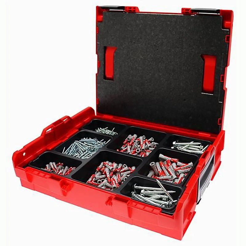 Caisse À Outils L-boxx Avec Un Assortiment De Duopower Et Vis Fischer 512669 – Réf. XLMRPBWZY1012647173
