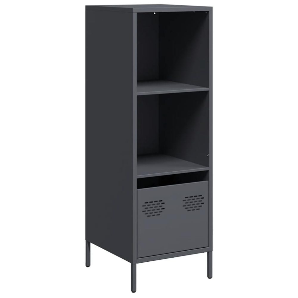 vidaXL Buffet haut anthracite 35x39x103,5 cm acier – Mobilier de jardin