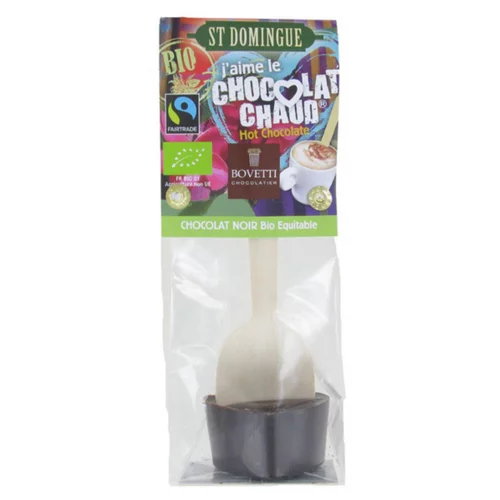 Chocolat chaud noir bio de St Domingue - 35 g