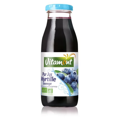 Jus de myrtilles bio 50 cl