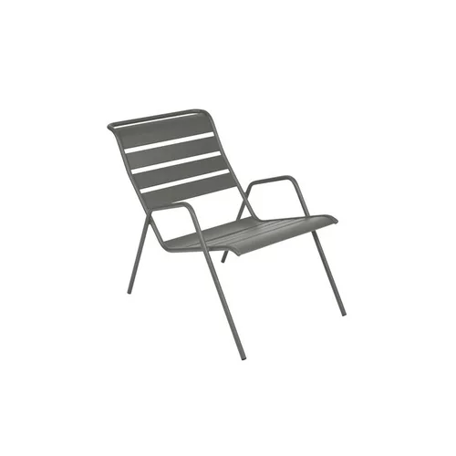 Fauteuil bas coloris romarin Monceau Fermob - 73 cm