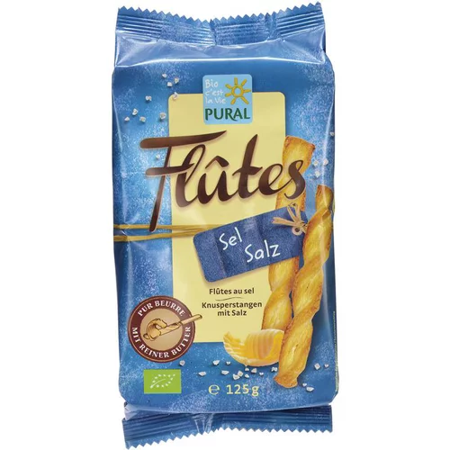 Flûtes salées PURAL 125 g