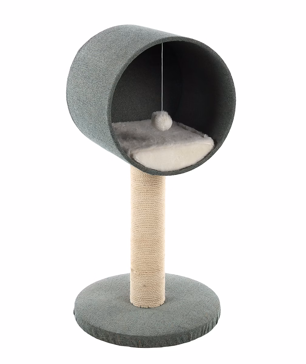 Arbre Griffoir pour chat avec cachette et jeu Scandi | Chat